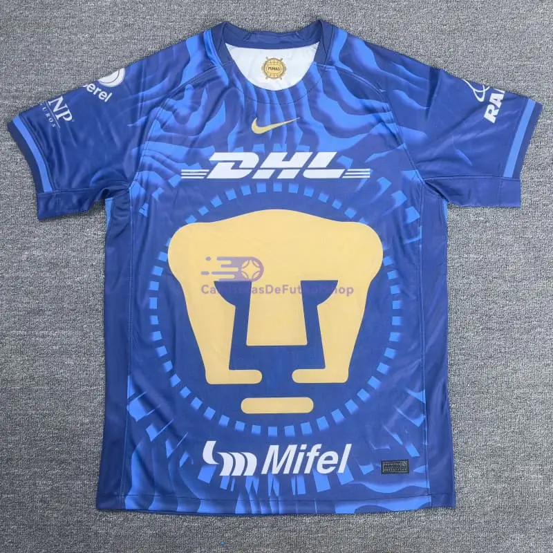 Camiseta Pumas UNAM 2025/2026 2ª Equipación Azul
