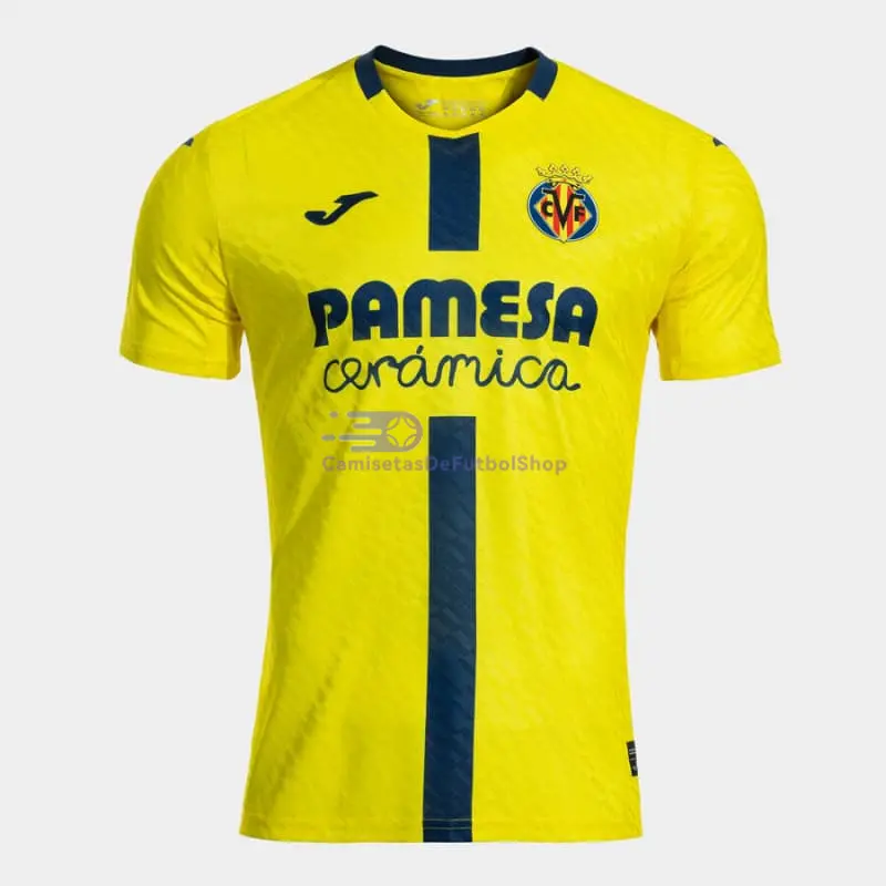 Camiseta Villarreal 2025/2026 1ª Equipación Amarillo con Parche La Liga