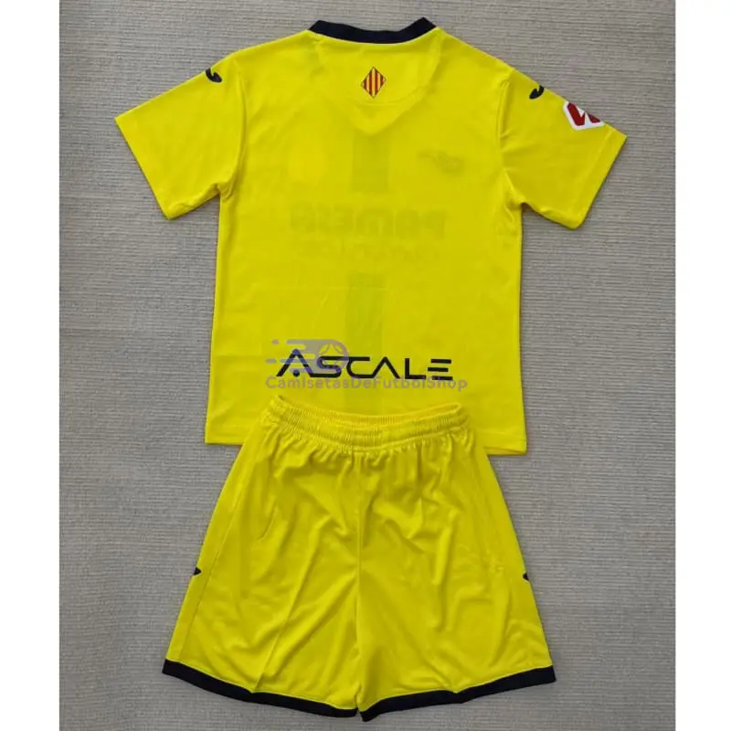 Camiseta Villarreal 2025/2026 1ª Equipación Amarillo con Parche La Liga