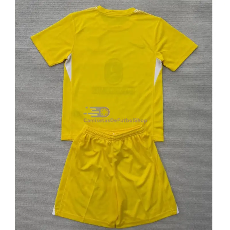 Camiseta de Portero Atlético de Madrid 2025/2026 Amarillo Niño Kit