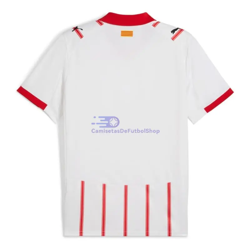 Camiseta Girona 2025/2026 1ª Equipación Blanco/Rojo