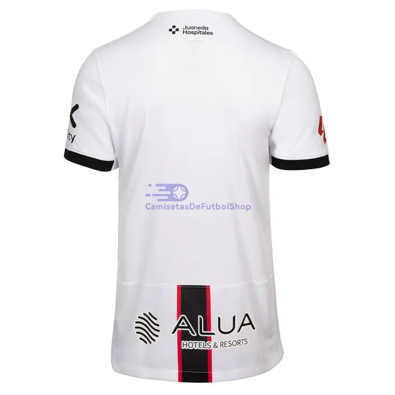 Camiseta RCD Mallorca 2025/2026 2ª Equipación Blanco con Parche La Liga