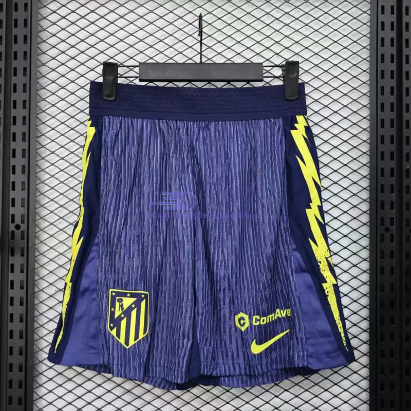 Pantalón Corto Atlético de Madrid 2025/2026 2ª Equipación Azul (EDICIÓN JUGADOR)