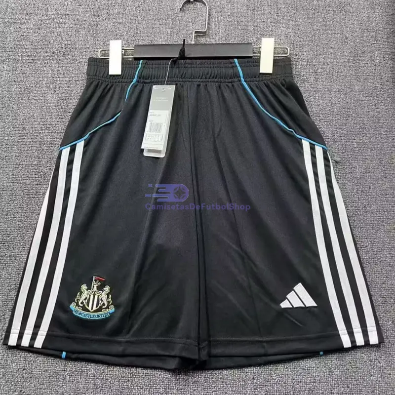 Camiseta Newcastle United 2025/2026 1ª Equipación Negro/Blanco