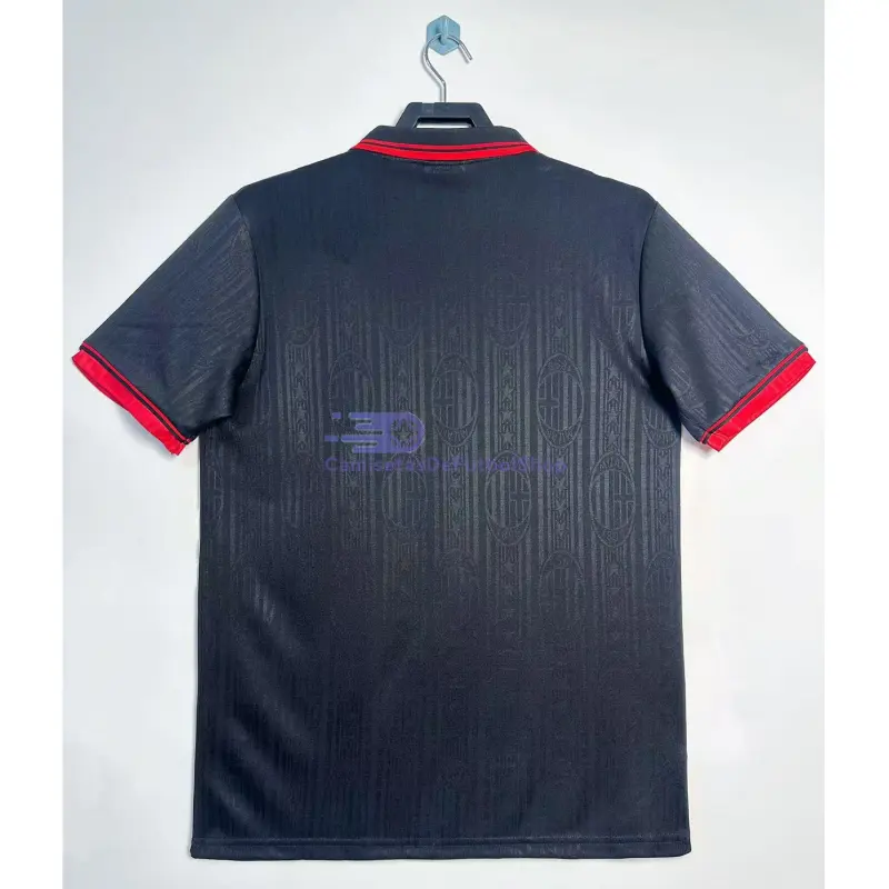 Camiseta AC Milan 1997/98 4ª Equipación Retro Negro