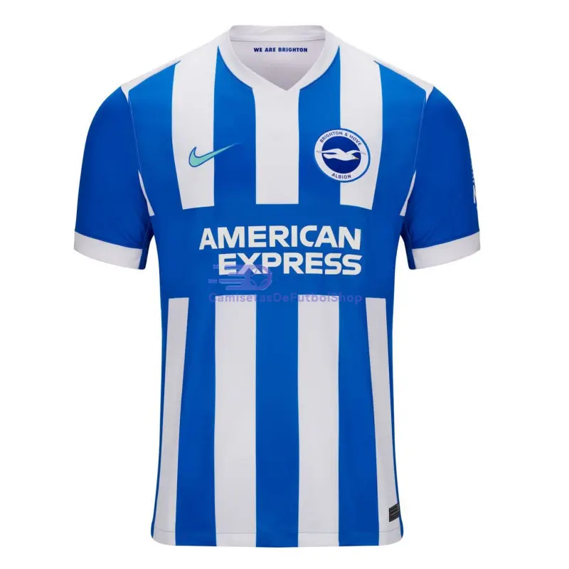 Camiseta Brighton 2025/2026 1ª Equipación Azul/Blanco