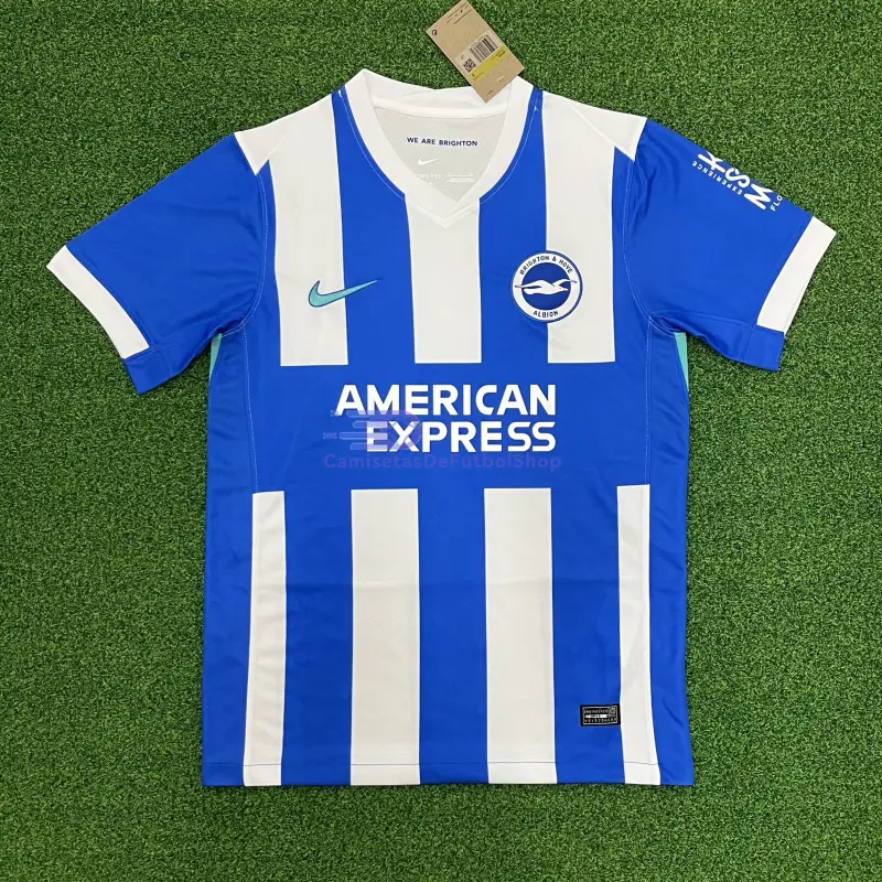 Camiseta Brighton 2025/2026 1ª Equipación Azul/Blanco