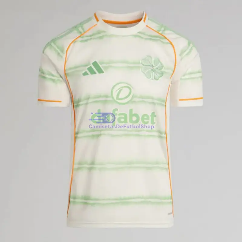 Camiseta Celtic 2025/2026 3ª Equipación Blanco/Verde Claro