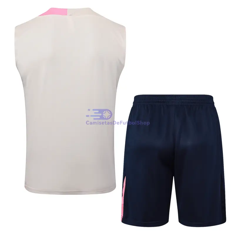 Camiseta De Entrenamiento Barcelona Sin Mangas 2025/2026 Kit Beige