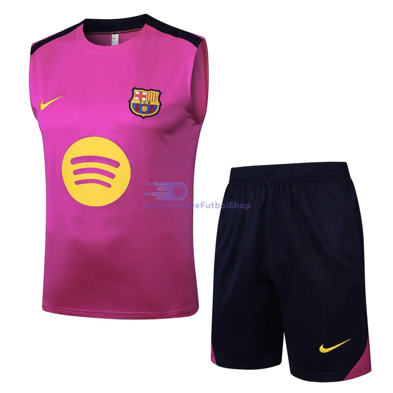 Camiseta De Entrenamiento Barcelona Sin Mangas 2025/2026 Kit Rosa