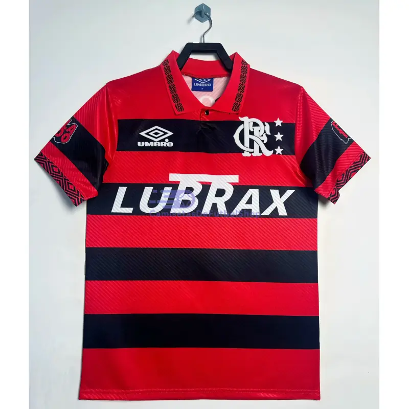 Camiseta Flamengo 1994 1ª Equipación Retro Rojo/Negro