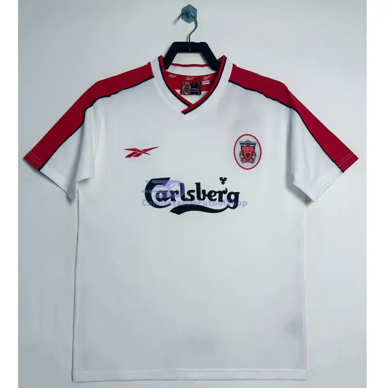 Camiseta Liverpool Retro 1998/99 2ª Equipación Retro Blanco