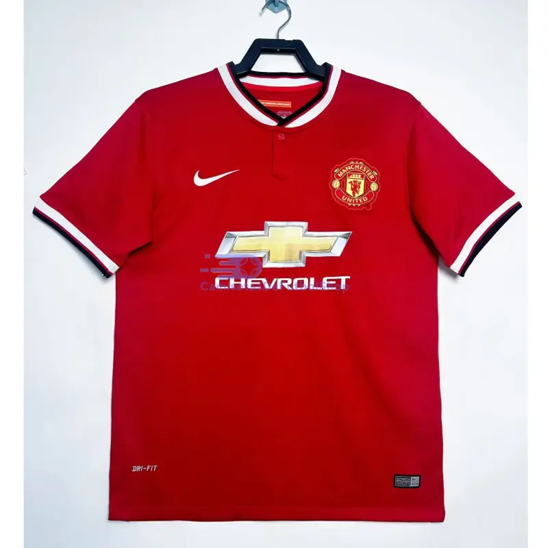 Camiseta Manchester United 2014/15 1ª Equipación Retro Rojo