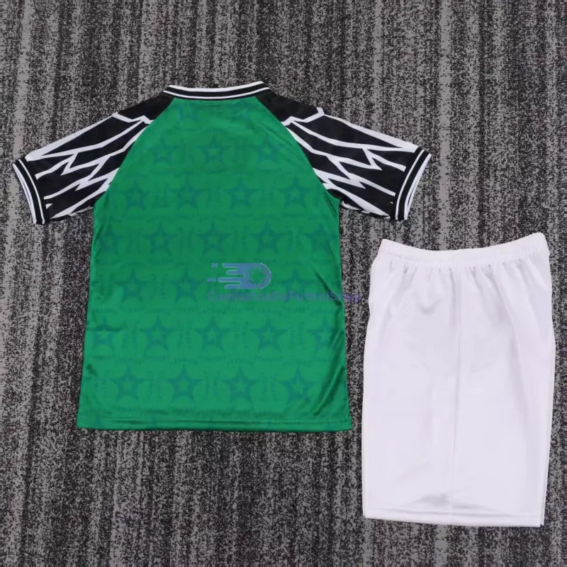 Camiseta Nigeria 1994 1ª Equipación Retro Verde Niño Kit