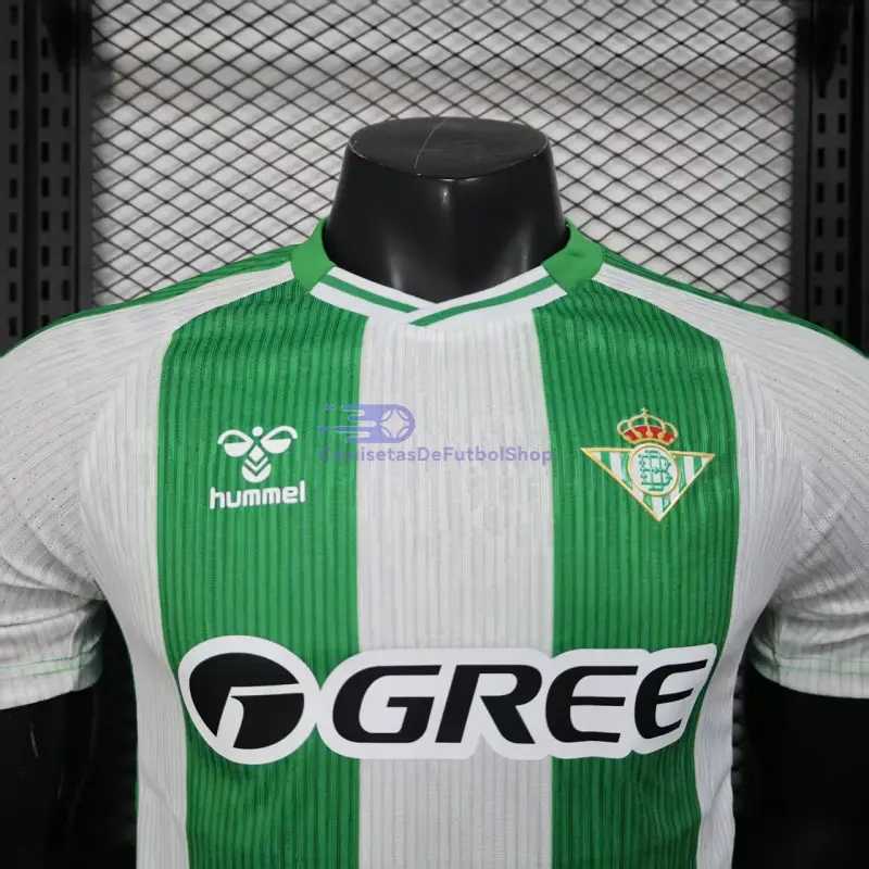 Camiseta Real Betis 2025/2026 1ª Equipación Blanco/Verde (EDICIÓN JUGADOR)