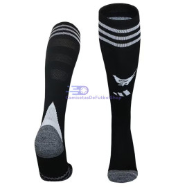 Camiseta Newcastle United 2025/2026 1ª Equipación Negro/Blanco Niño Kit