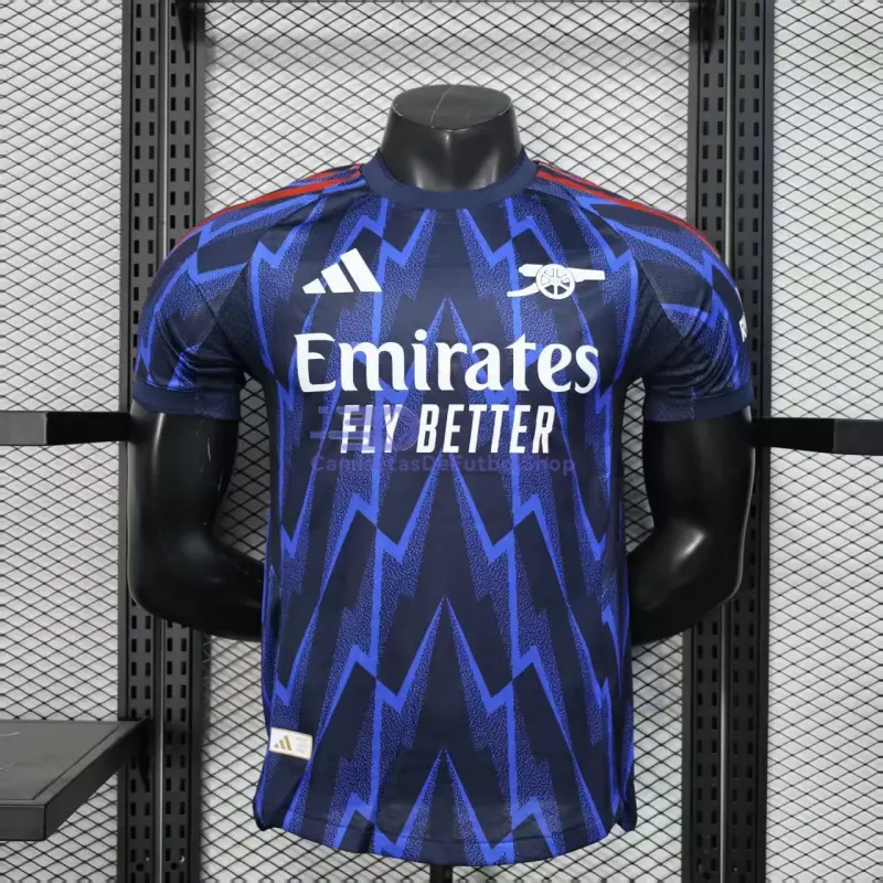 Camiseta Arsenal 2025/2026 2ª Equipación Azul (EDICIÓN JUGADOR)