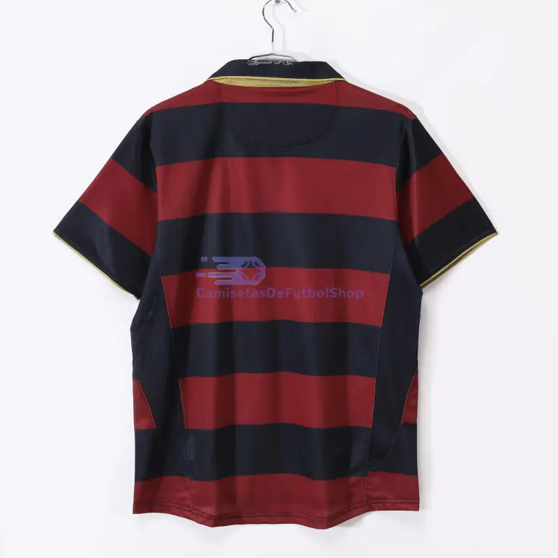 Camiseta Arsenal 2007/08 3ª Equipación Retro Rojo Oscuro/Negro