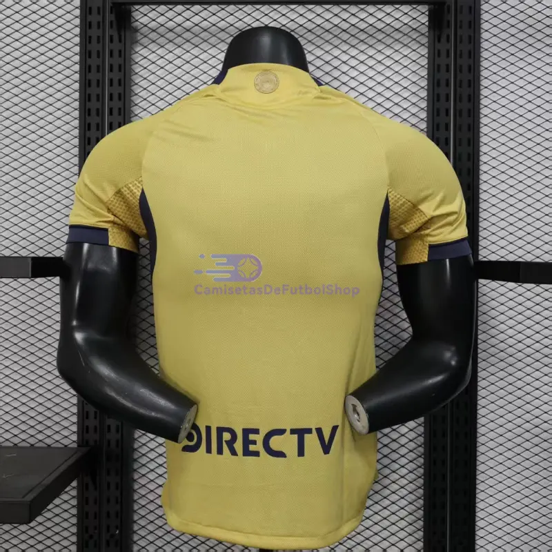 Camiseta Boca Juniors 2025/2026 2ª Equipación Amarillo (EDICIÓN JUGADOR)