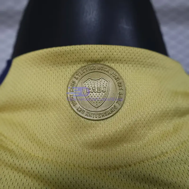 Camiseta Boca Juniors 2025/2026 2ª Equipación Amarillo (EDICIÓN JUGADOR)