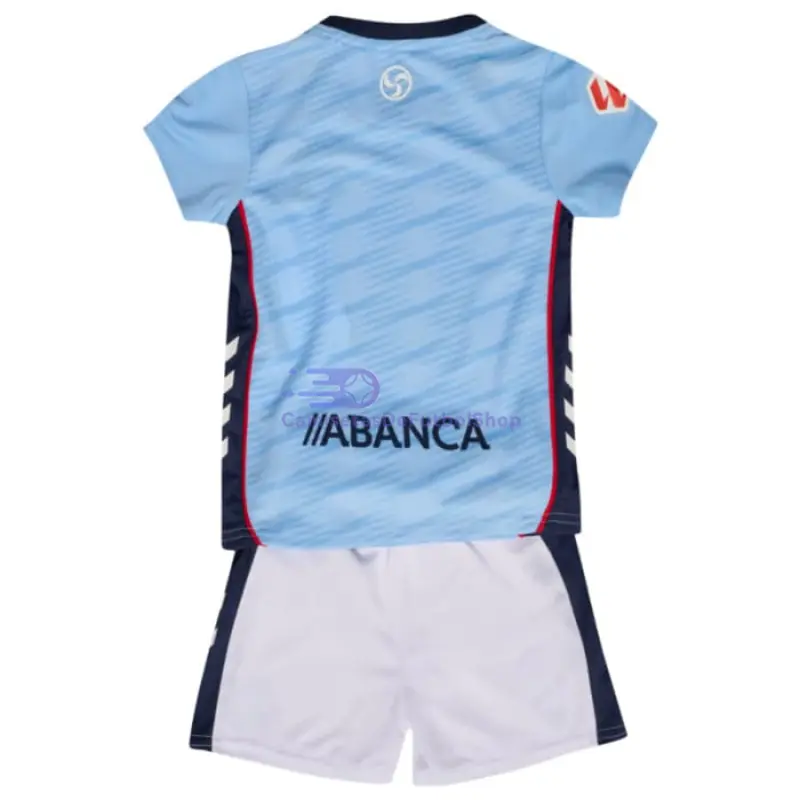 Camiseta Celta De Vigo 2025/2026 1ª Equipación Azul Niño Kit con Parche La Liga