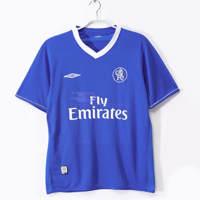 Camiseta Chelsea 2003/05 1ª Equipación Retro Azul