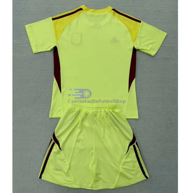 Camiseta de Portero Aston Villa 2025/26 Amarillo Niño Kit