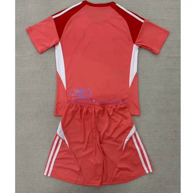 Camiseta de Portero Aston Villa 2025/26 Naranja Niño Kit