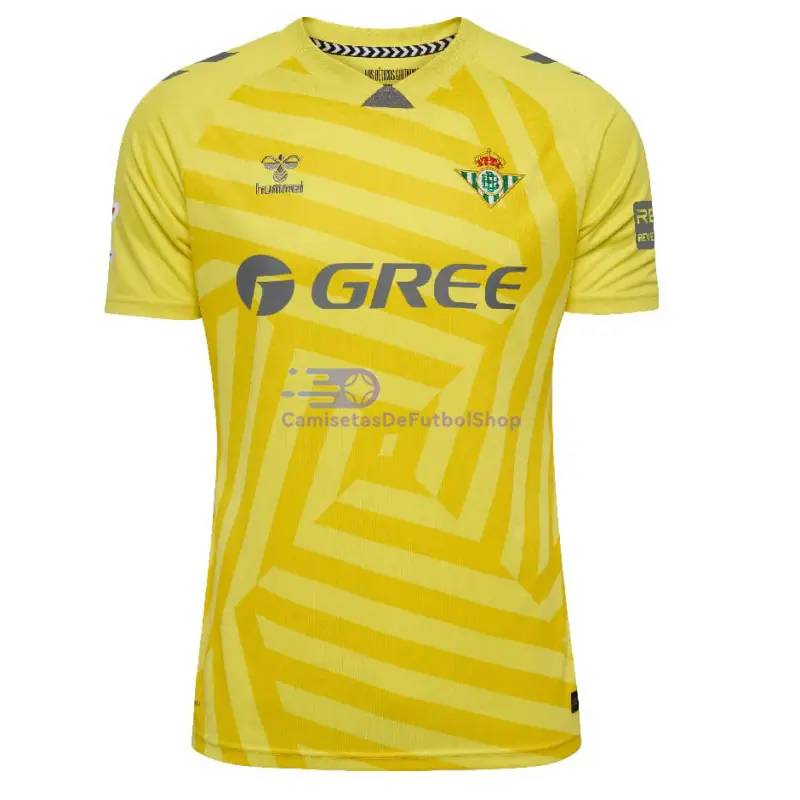 Camiseta de Portero Real Betis 2025/26 Amarillo con Parche La Liga