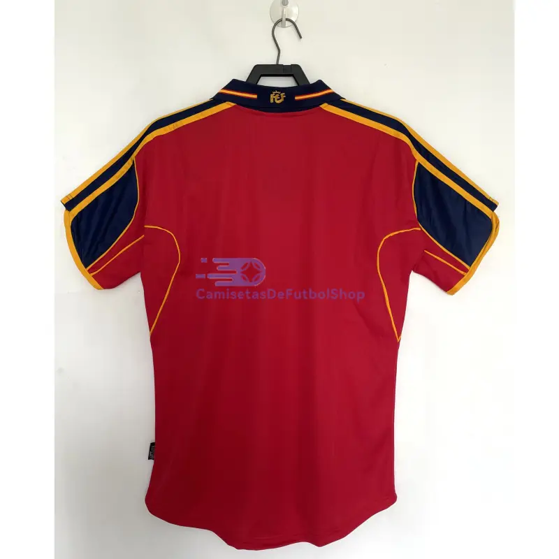 Camiseta España 2000 1ª Equipación Retro Rojo