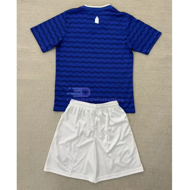 Camiseta Everton FC 2025/2026 1ª Equipación Azul Niño Kit