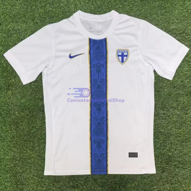 Camiseta Finlandia 2025/2026 1ª Equipación Blanco