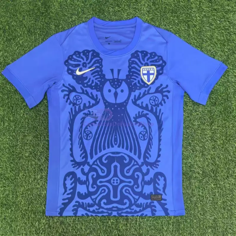 Camiseta Finlandia 2025/2026 2ª Equipación Azul