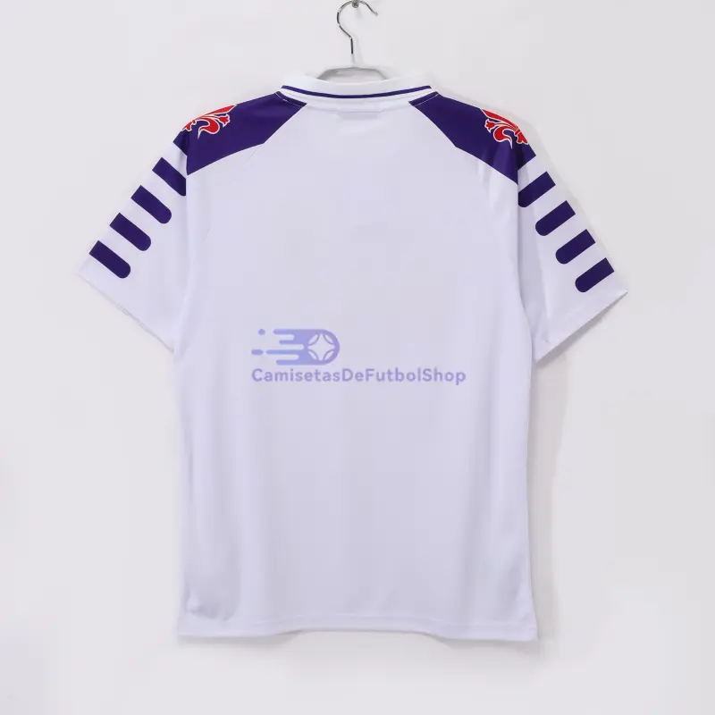 Camiseta Fiorentina 1998/99 2ª Equipación Retro Blanco