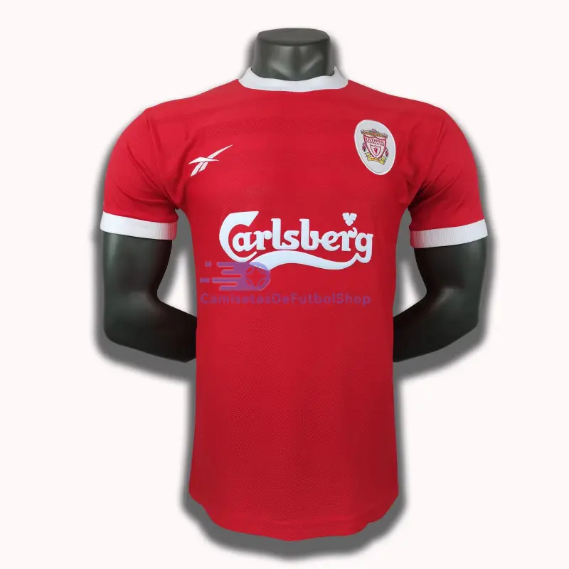 Camiseta Liverpool 1998/99 1ª Equipación Retro Rojo
