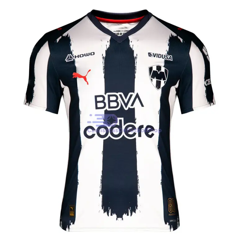 Camiseta Monterrey 2025/2026 1ª Equipación Blanco/Azul Marino