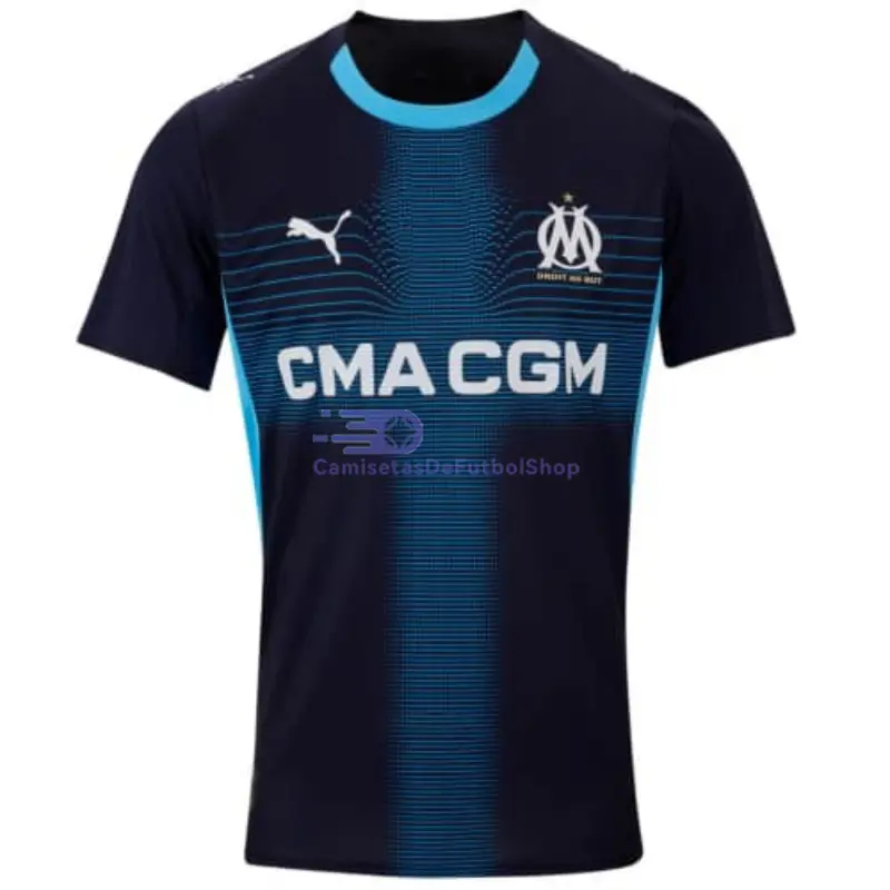Camiseta Olympique Marsella 2025/2026 2ª Equipación Azul Marino