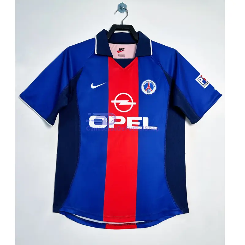 Camiseta PSG 2000/01 1ª Equipación Retro Azul