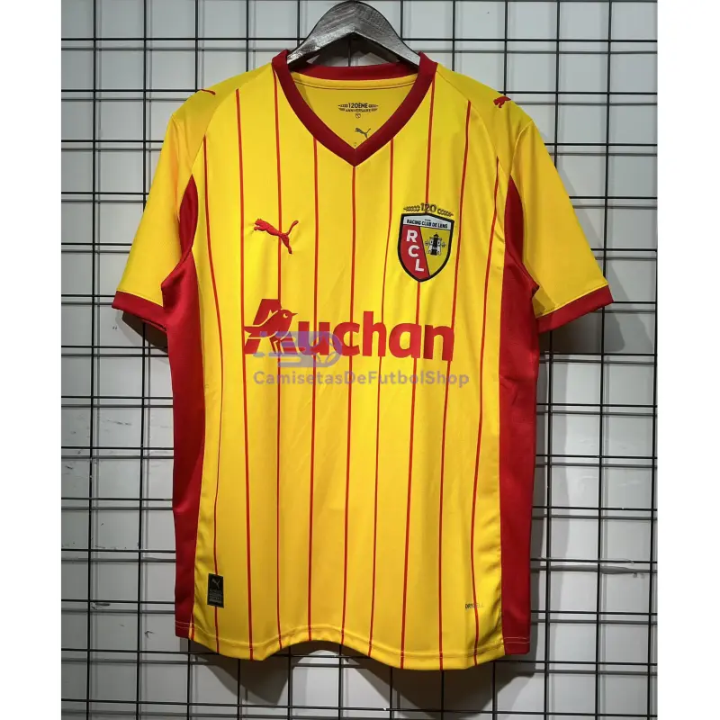Camiseta RC Lens 2025/2026 1ª Equipación Amarillo/Rojo
