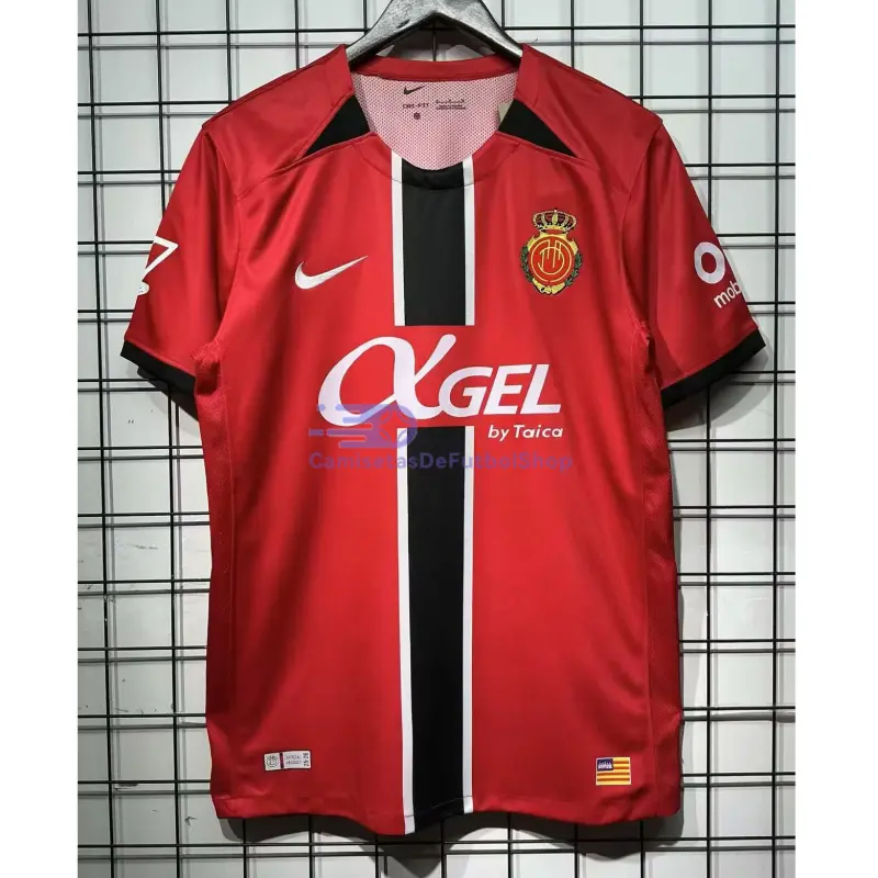 Camiseta RCD Mallorca 2025/2026 1ª Equipación Rojo con Parche La Liga