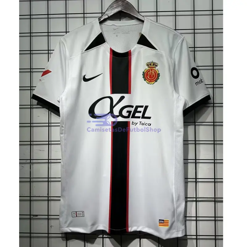 Camiseta RCD Mallorca 2025/2026 2ª Equipación Blanco con Parche La Liga