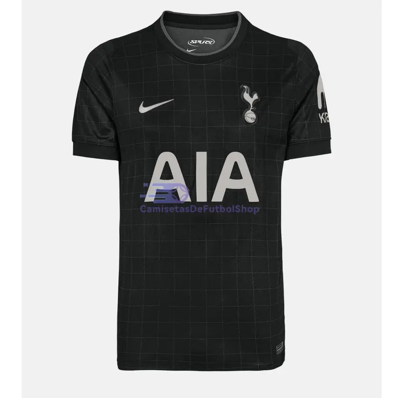 Camiseta Tottenham Hotspur 2025/2026 2ª Equipación Negro