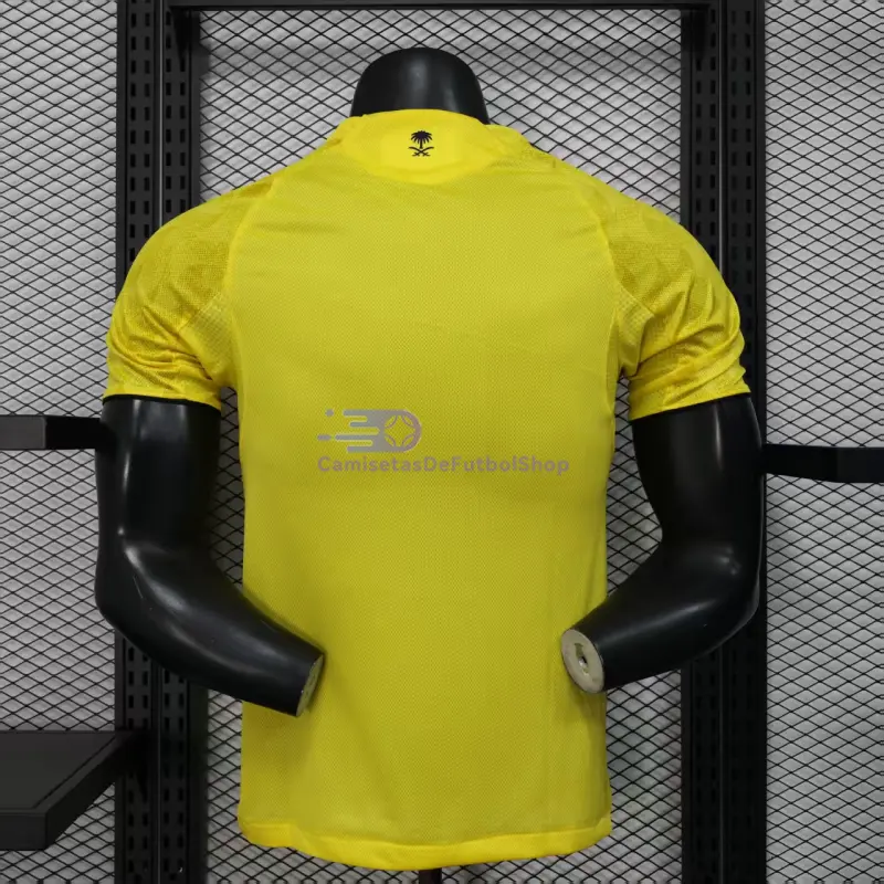 Camiseta Al Nassr 2025/2026 1ª Equipación Amarillo (EDICIÓN JUGADOR)