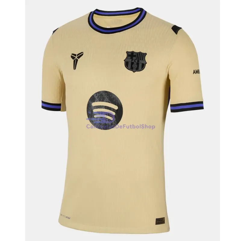 Camiseta Barcelona 2025/2026 2ª Equipación Oro