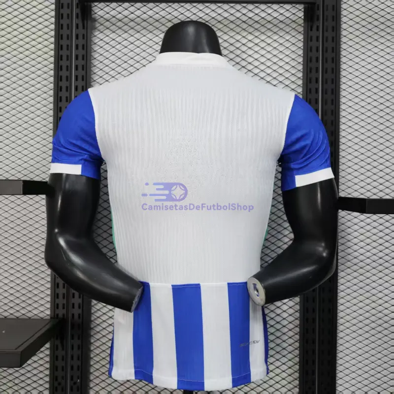 Camiseta Brighton 2025/2026 1ª Equipación Azul/Blanco (EDICIÓN JUGADOR)