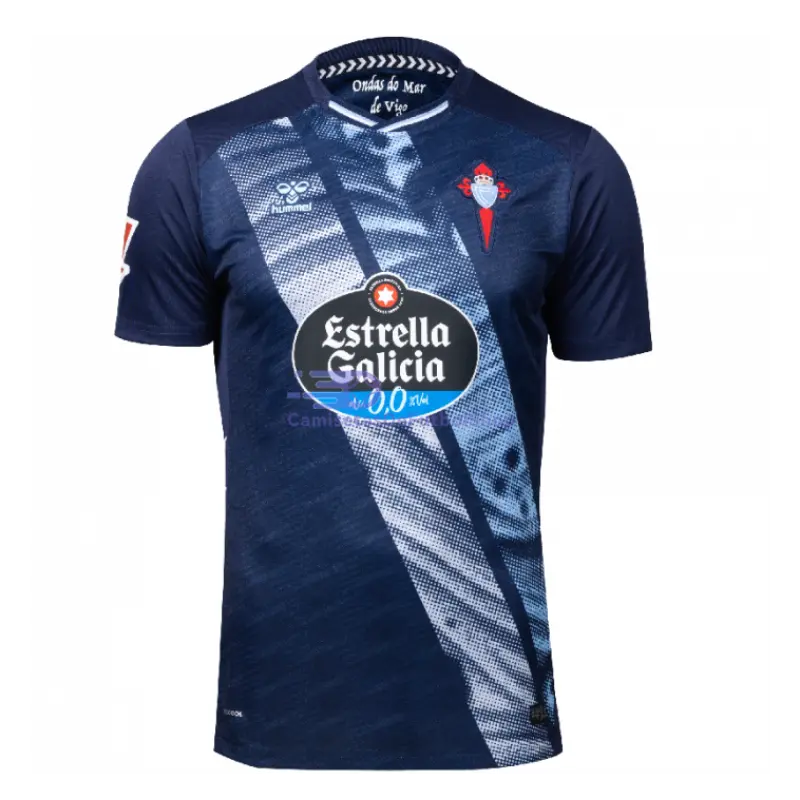 Camiseta Celta De Vigo 2025/2026 2ª Equipación Azul Marino con La Liga Parche