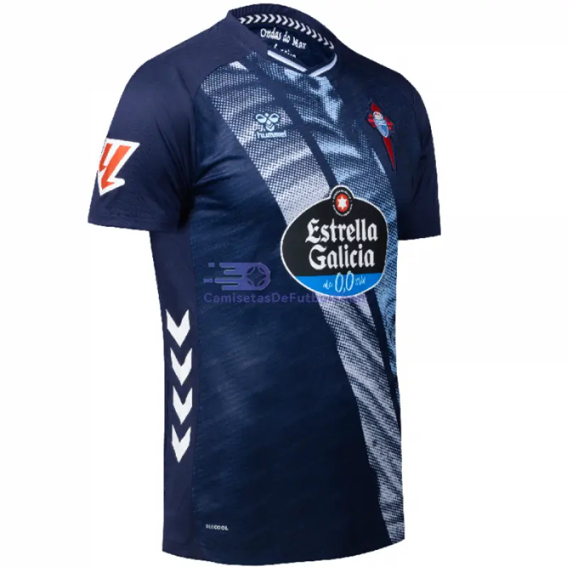 Camiseta Celta De Vigo 2025/2026 2ª Equipación Azul Marino con La Liga Parche