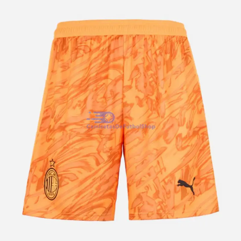 Camiseta de Portero AC Milan 2025/2026 2ª Equipación Naranja