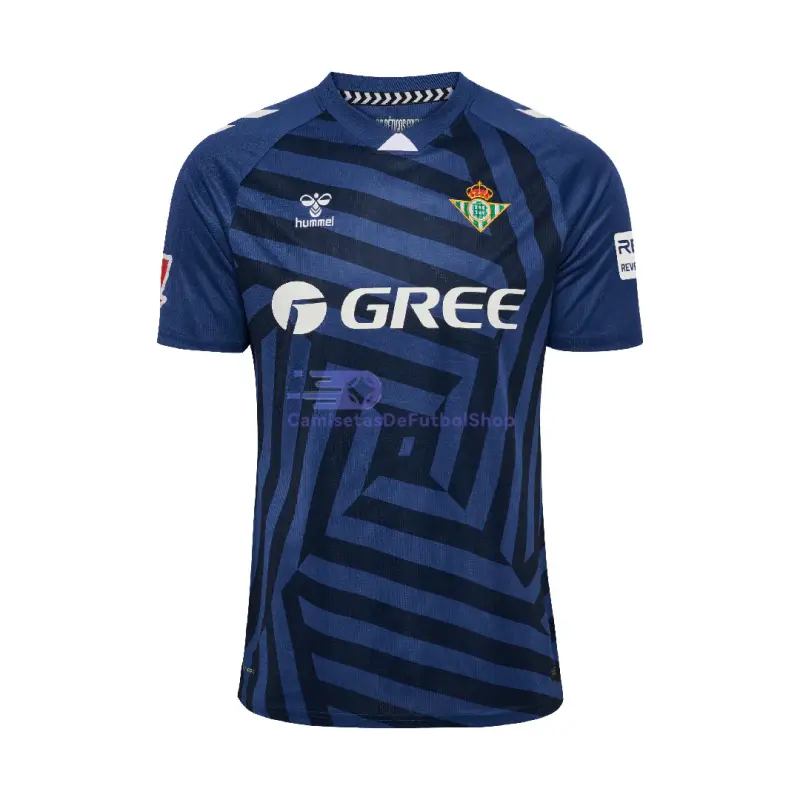 Camiseta de Portero Real Betis 2025/2026 Azul Marino con Parche La Liga