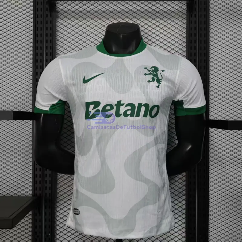 Camiseta Lisboa 2025/2026 2ª Equipación Blanco (EDICIÓN JUGADOR)